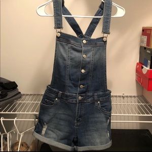 Overall Shorts